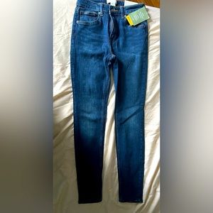 H&M Blue Skinny Regular waist Jean Size US 4